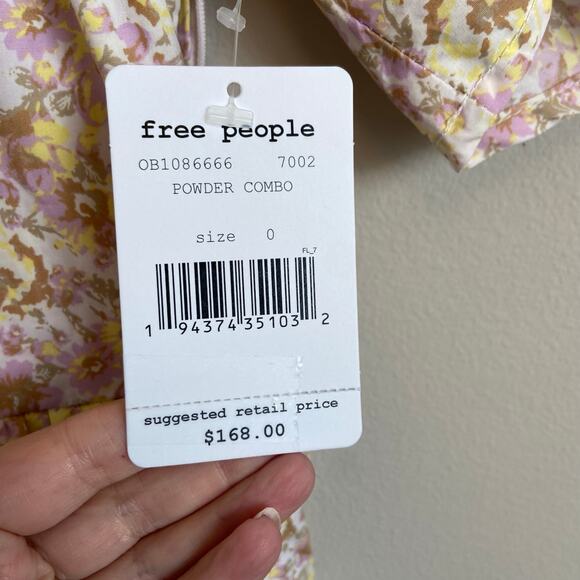 Free People She's a Dream Midi Dress Size 0 NWT - Picture 8 of 9